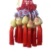 Chinese-style gourd pendant, a red auspicious home decoration pendant Item Picture